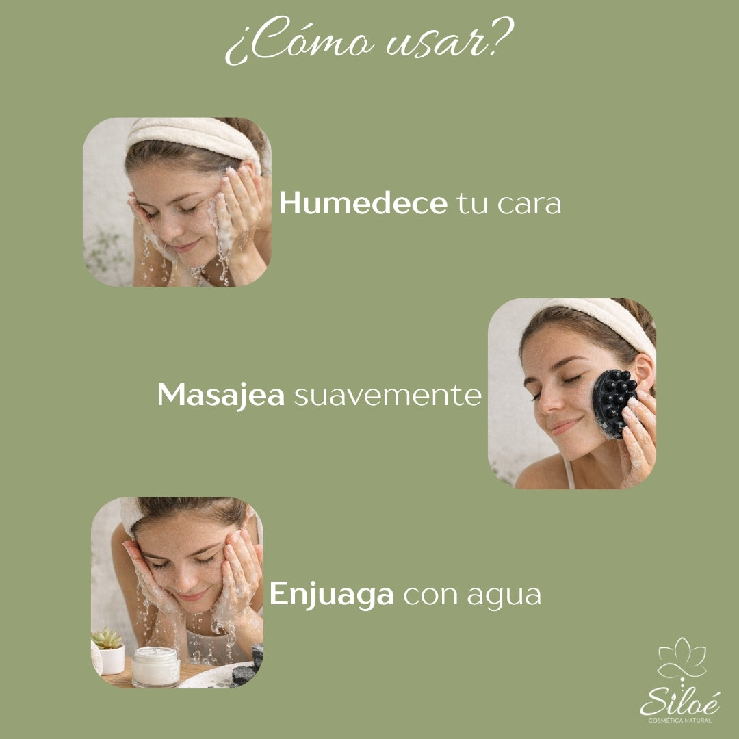 Jabón Facial de Carbón Activado