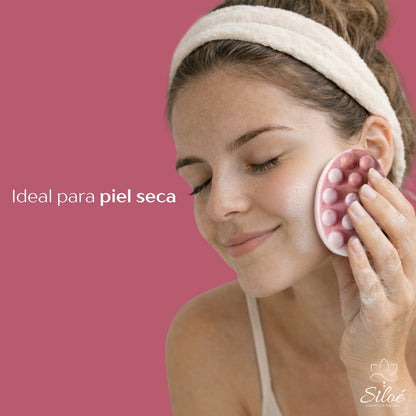 Jabón Facial de Rosas y Almendras