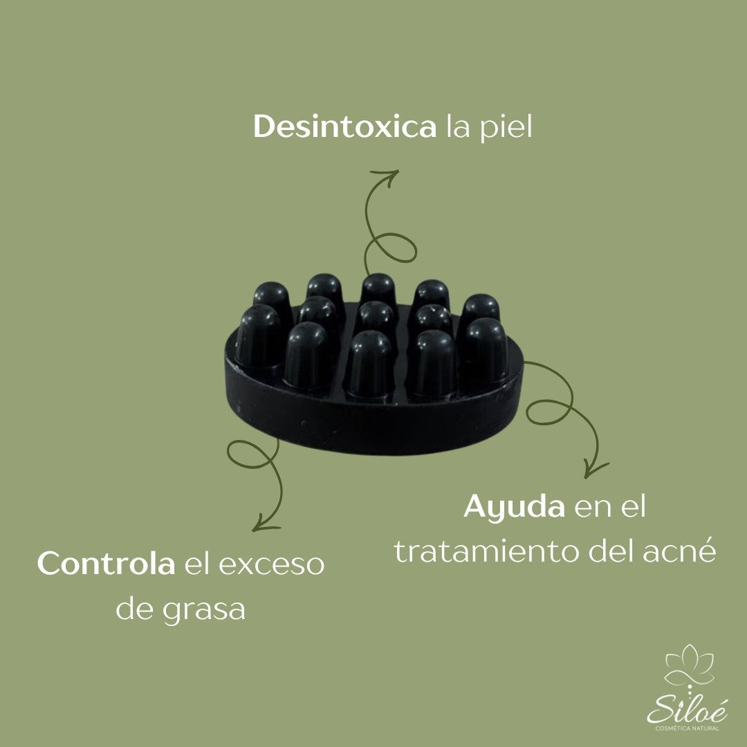 Jabón Facial de Carbón Activado