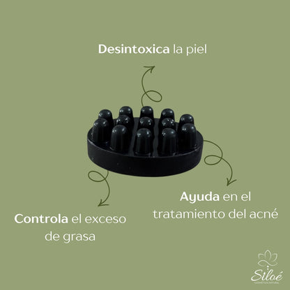 Jabón Facial de Carbón Activado