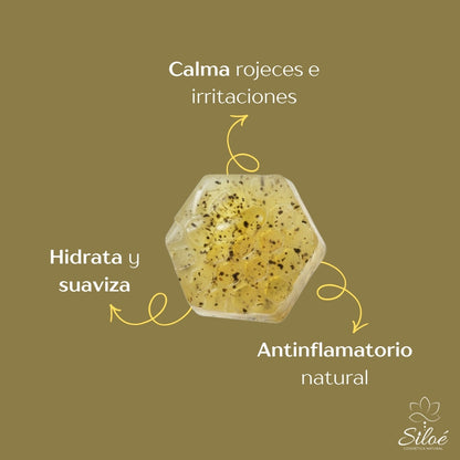 Jabón Facial y Corporal de Manzanilla y Caléndula