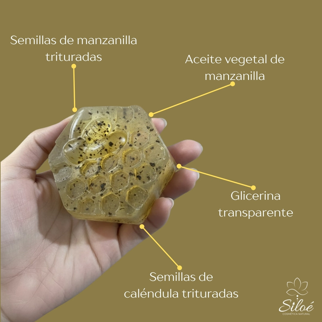 Jabón Facial y Corporal de Manzanilla y Caléndula