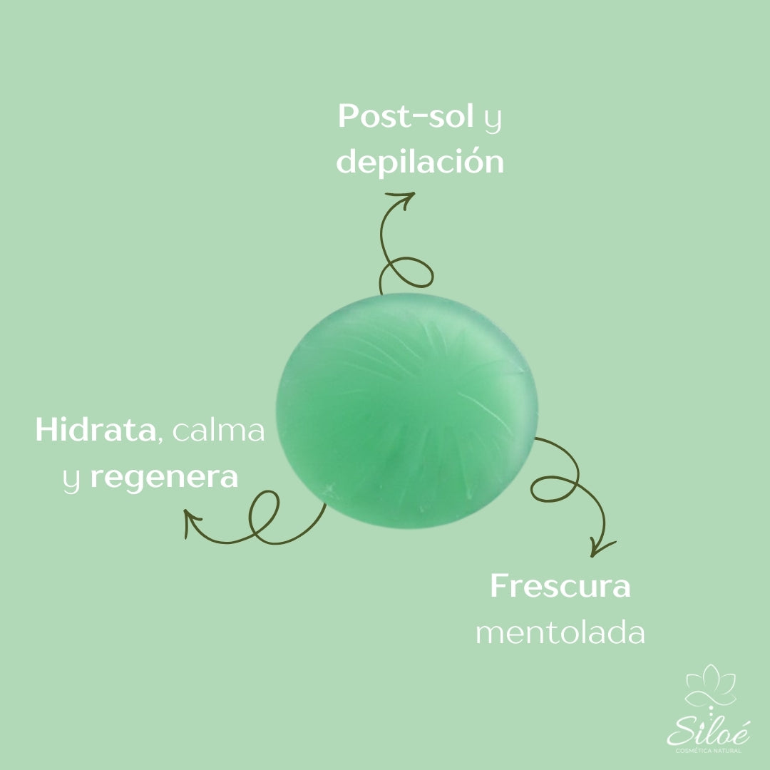 Jabón Corporal de Aloe Vera y Pepino