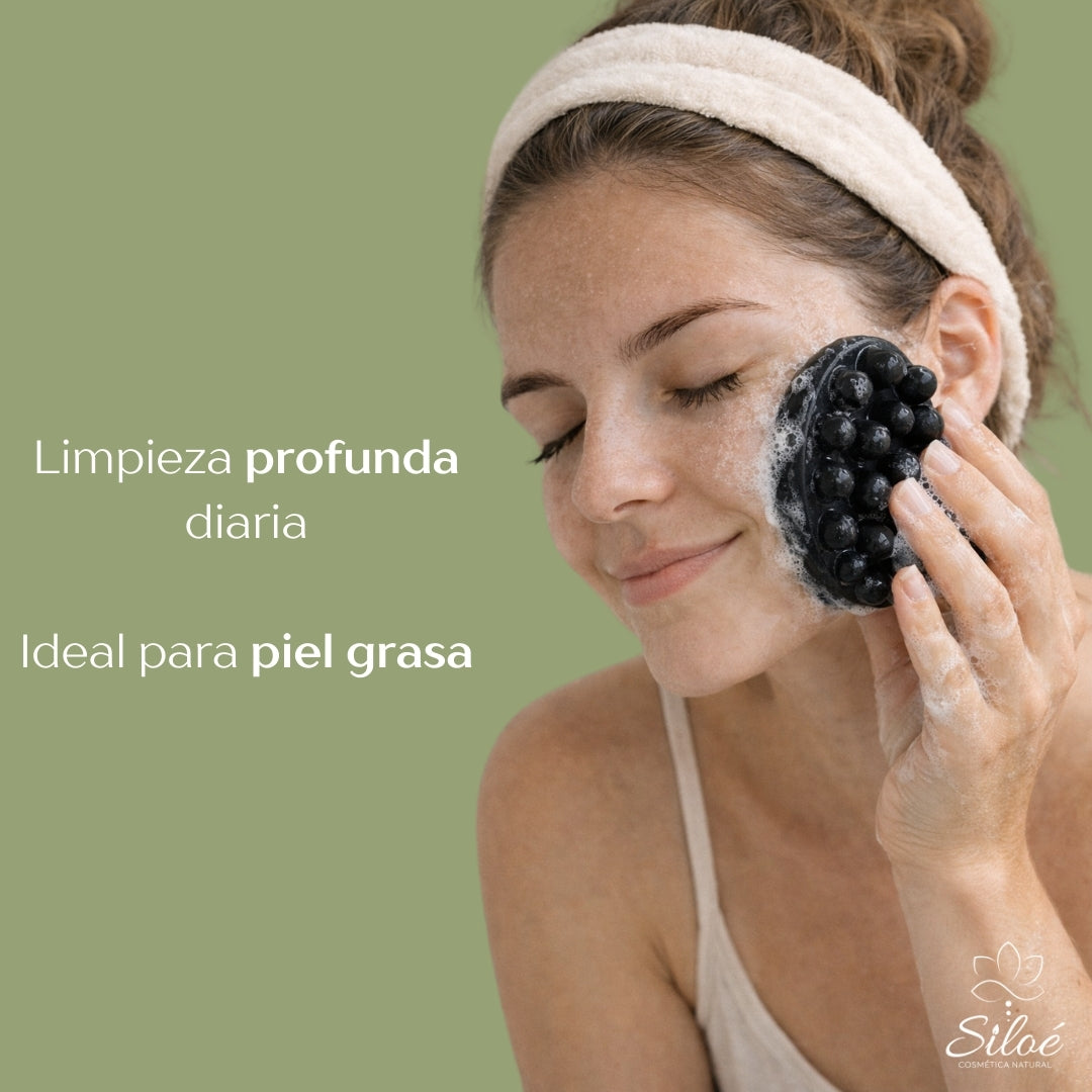 Jabón Facial de Carbón Activado