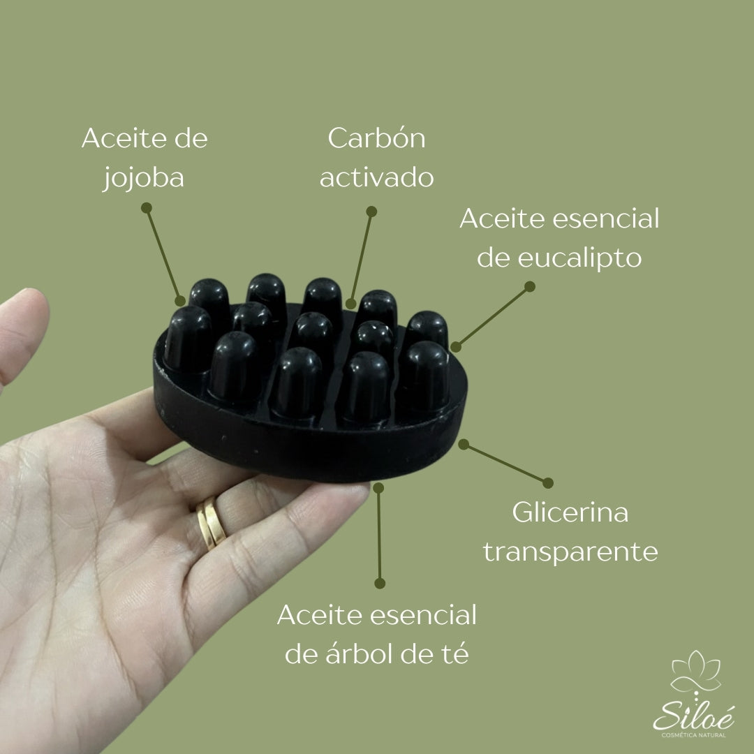 Jabón Facial de Carbón Activado